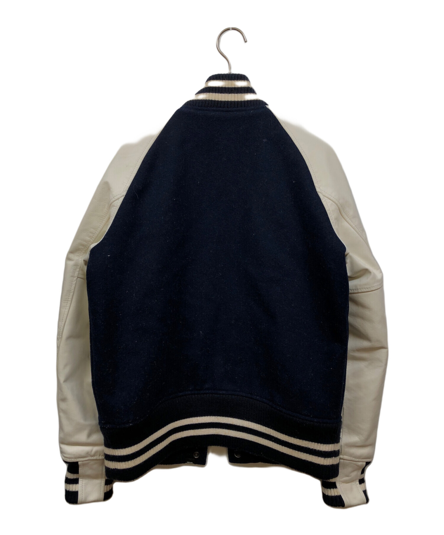 中古・古着通販】NEIGHBORHOOD (ネイバーフッド) スタジャン ネイビー