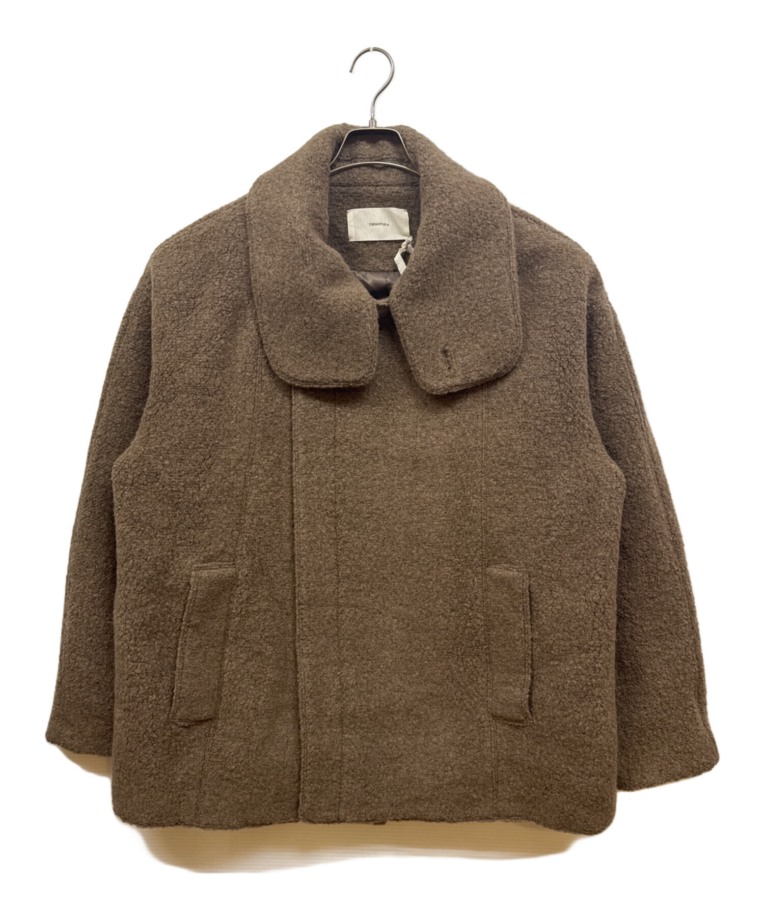 中古・古着通販】TODAYFUL (トゥデイフル) Standcollar Boucle Jacket