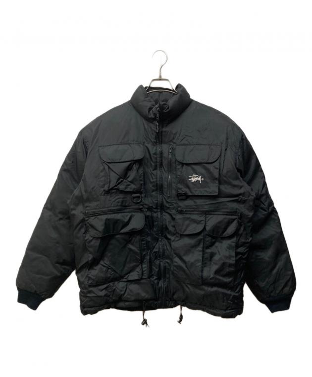 中古・古着通販】stussy (ステューシー) Fishing Down Jacket ブラック