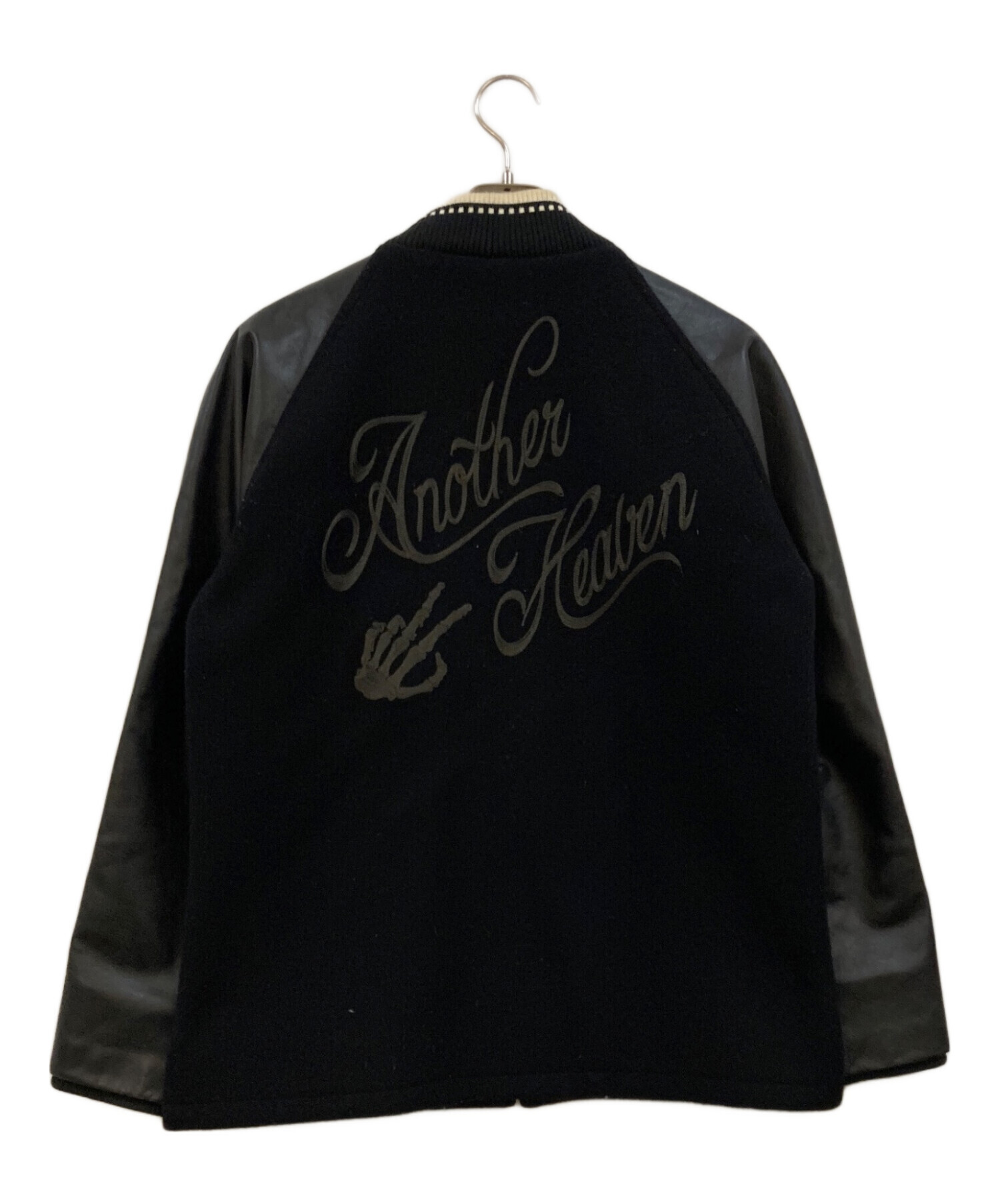 中古・古着通販】ANOTHER HEAVEN (アナザーヘブン) レザー切替メルトン