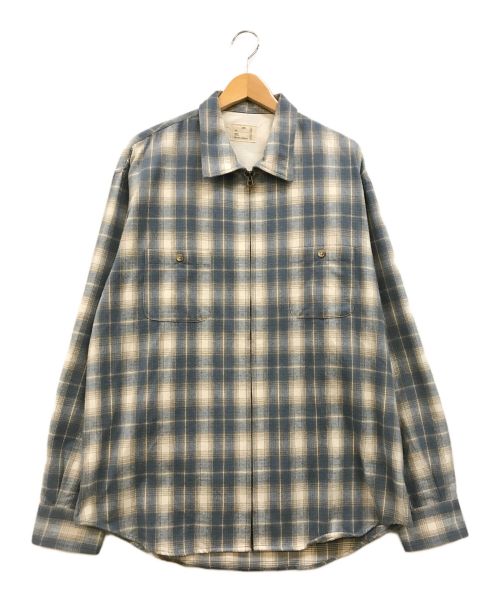中古・古着通販】PABLO VINCI (パブロビンチ) Ombre check zip shirt