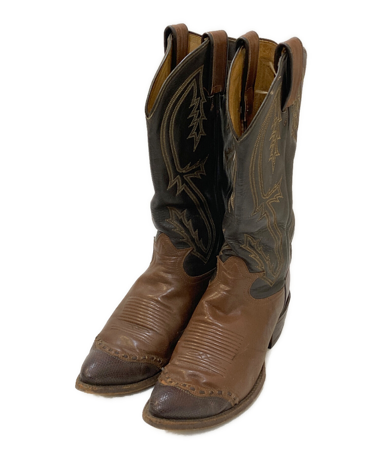 中古・古着通販】TONY LAMA (トニーラマ) ウエスタンブーツ ブラウン