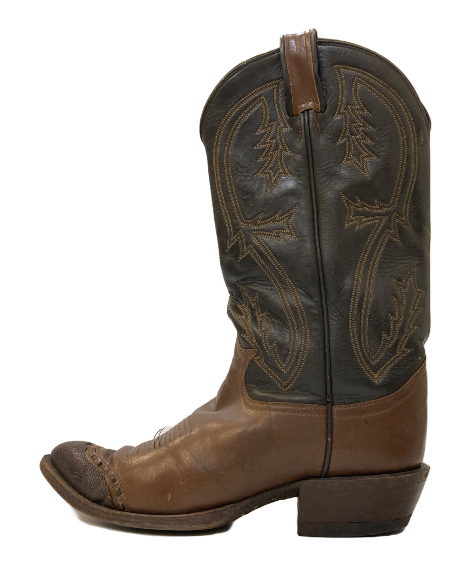 中古・古着通販】TONY LAMA (トニーラマ) ウエスタンブーツ ブラウン