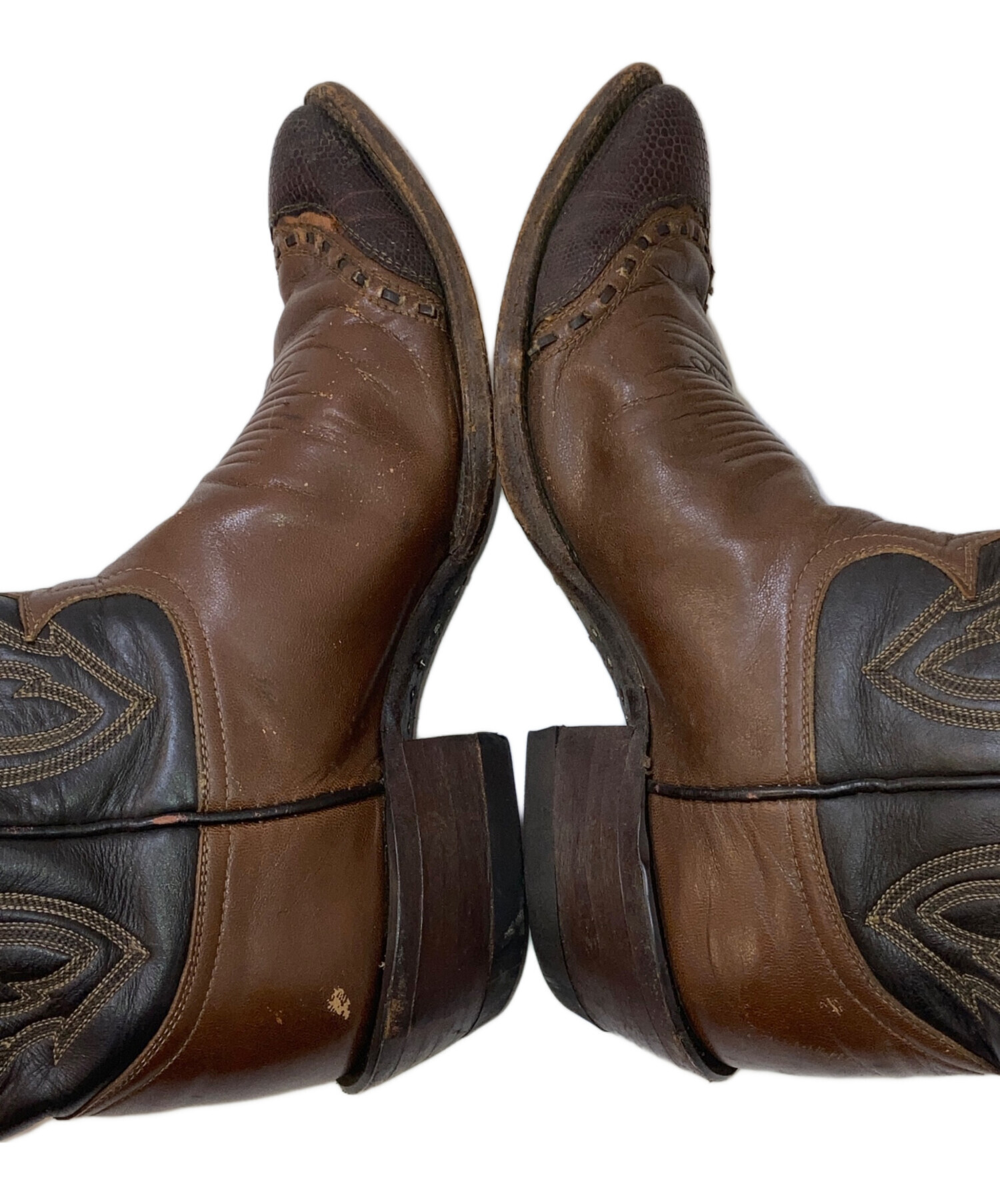 中古・古着通販】TONY LAMA (トニーラマ) ウエスタンブーツ ブラウン