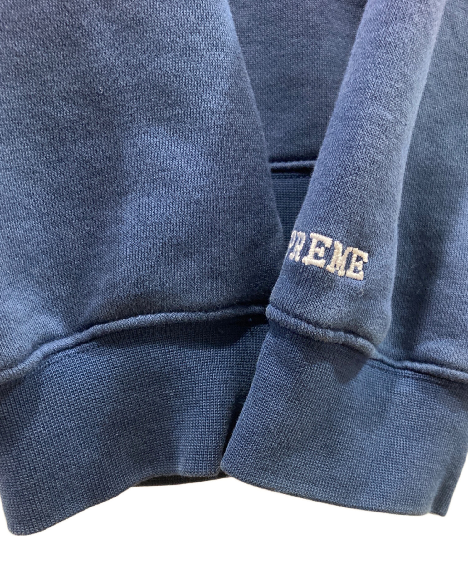 SUPREME NIKE ロゴ入り トレーナー ネイビー 値下げ可 中古・古着通販