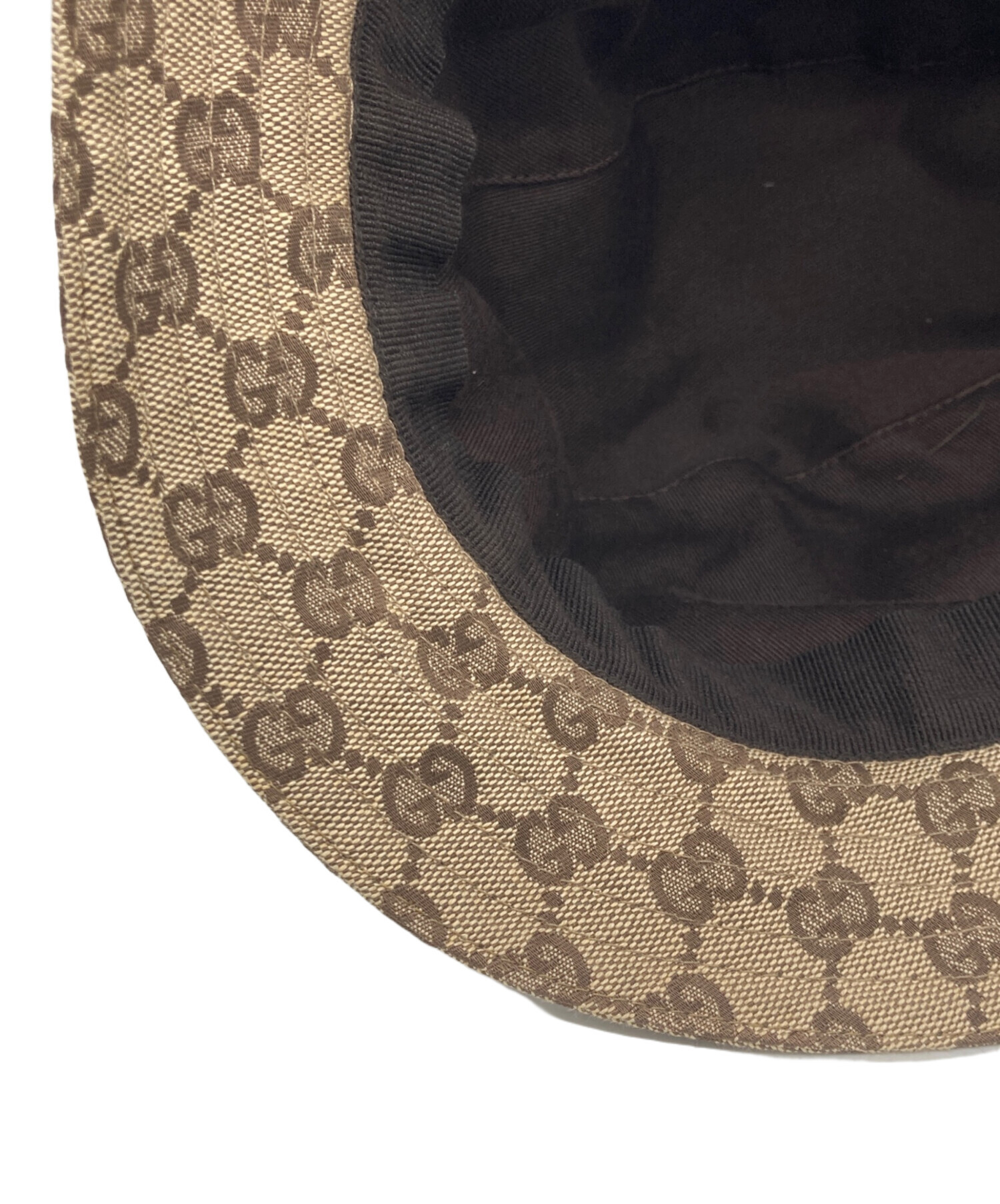 中古・古着通販】GUCCI (グッチ) GGキャンバス シェリーラインバケット