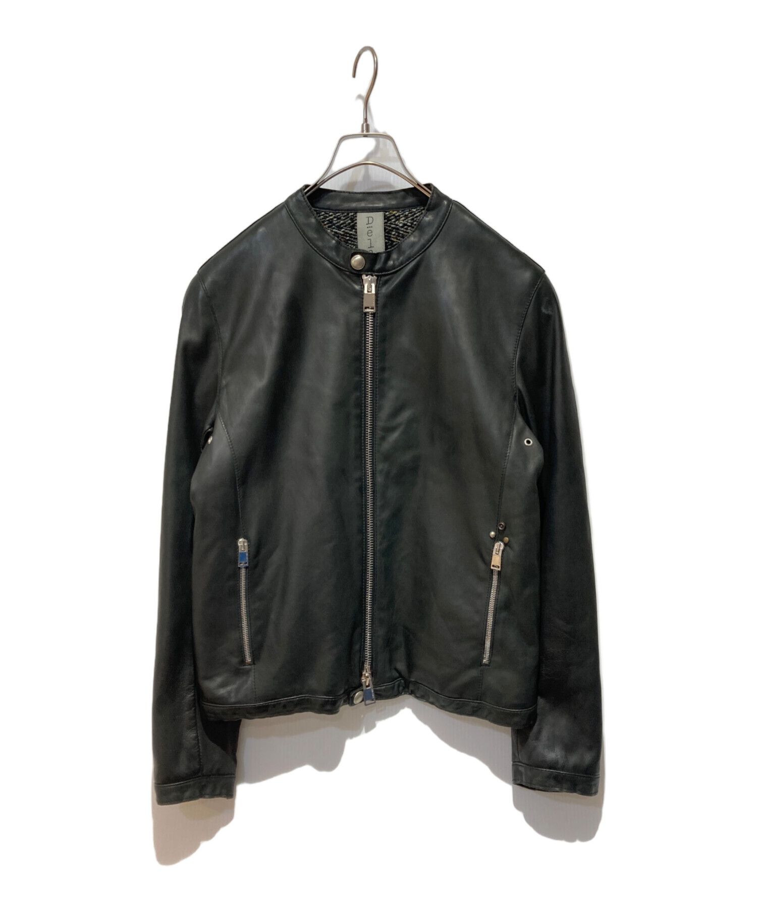 中古・古着通販】Delan (デラン) ラムレザー シングルライダース