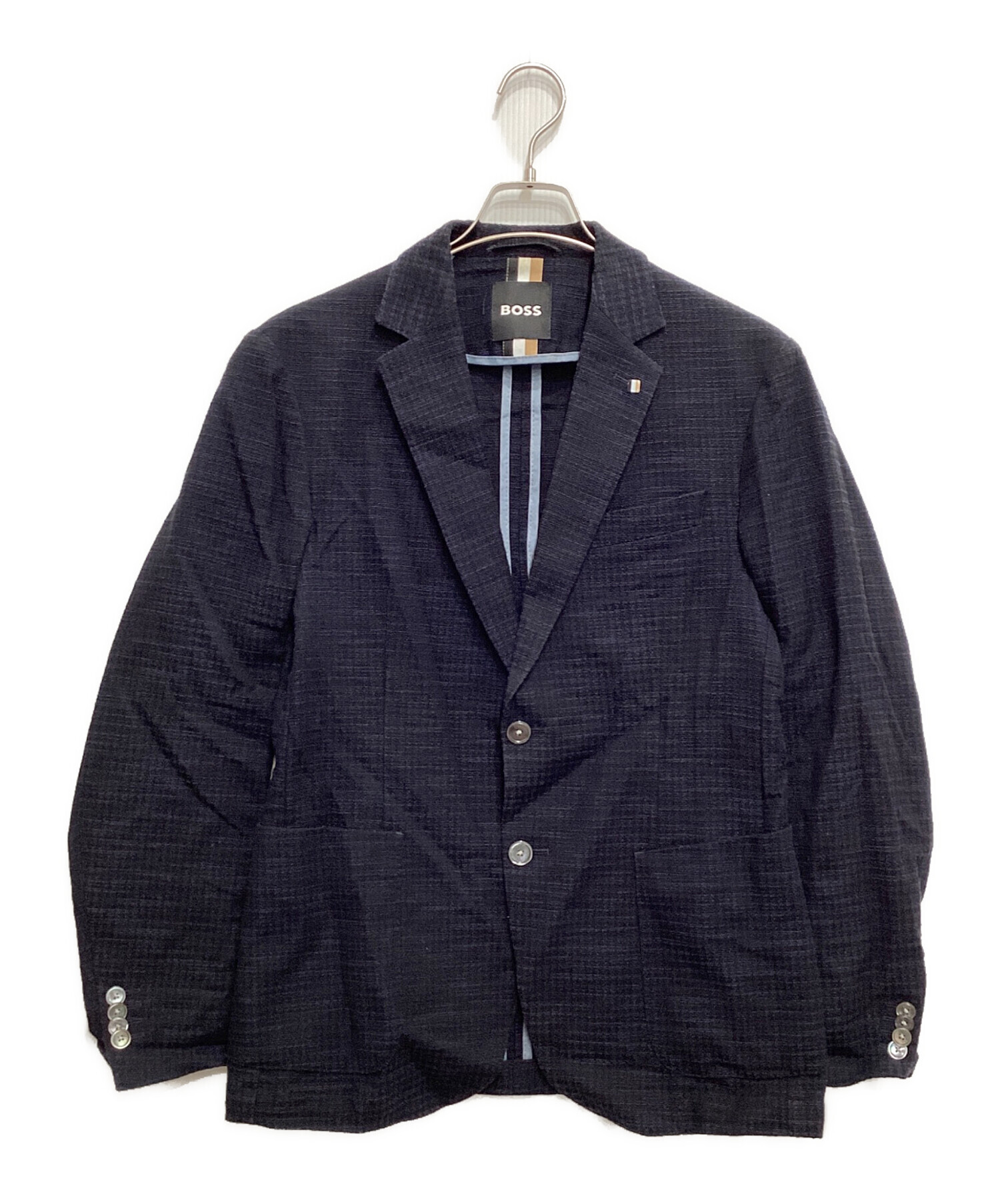 中古・古着通販】BOSS (ボス) テーラードジャケット ネイビー サイズ