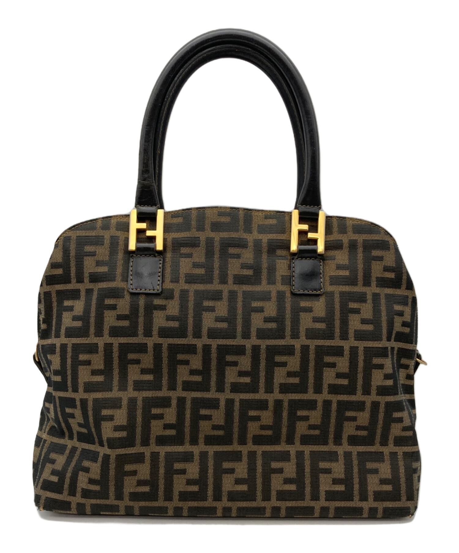 中古・古着通販】FENDI (フェンディ) ズッカ柄ハンドバッグ ブラウン