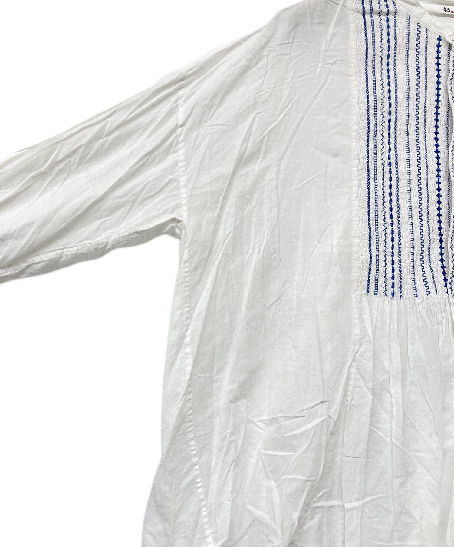 中古・古着通販】45R (フォーティファイブ・アール) バンドカラー