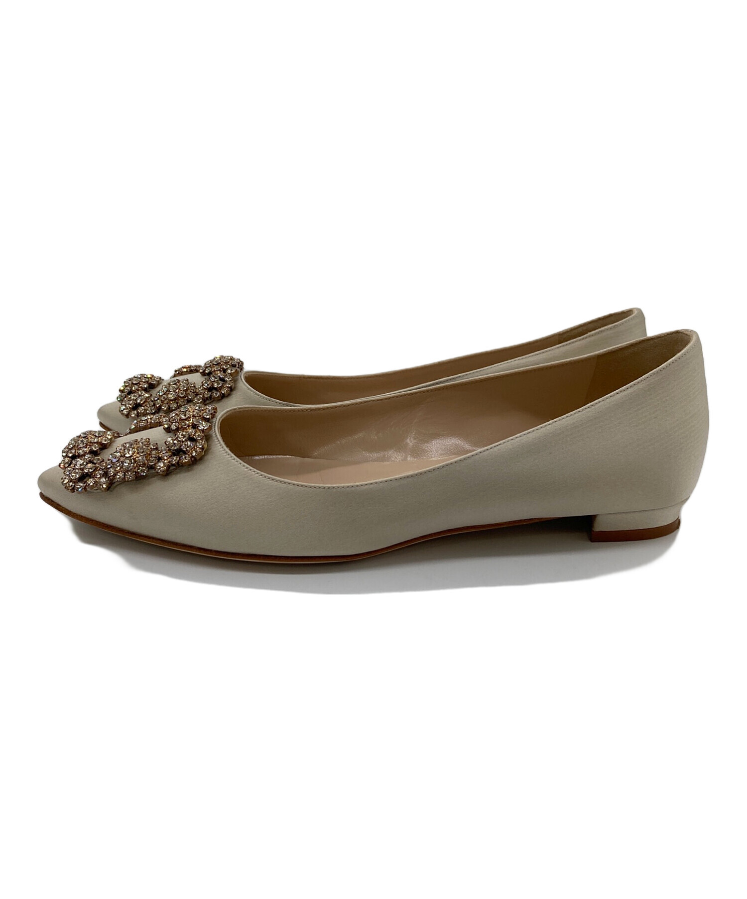 中古・古着通販】Manolo Blahnik (マノロブラニク) HANGISIフラット