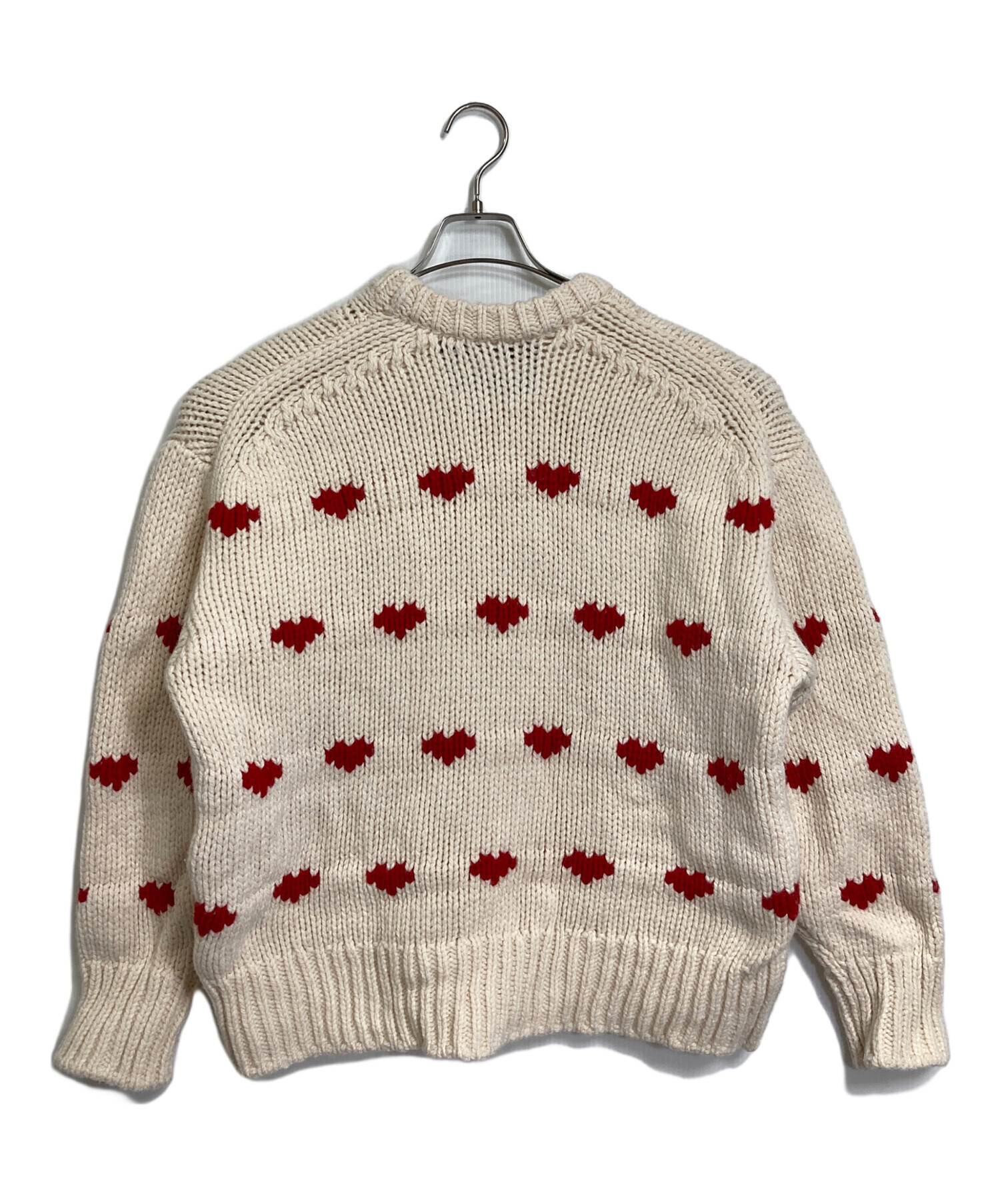 中古・古着通販】NKNIT (ンニット) ハートパターン ニット ハート