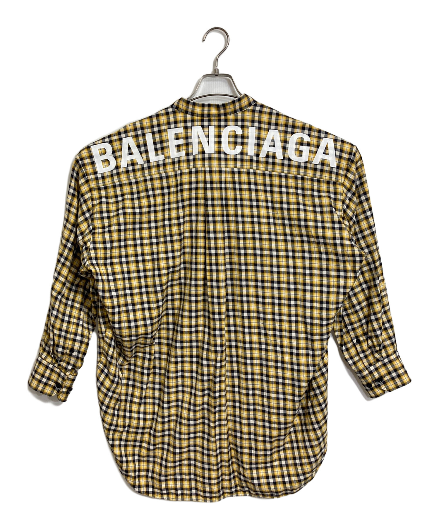 中古・古着通販】BALENCIAGA (バレンシアガ) 18SS バックロゴチェック