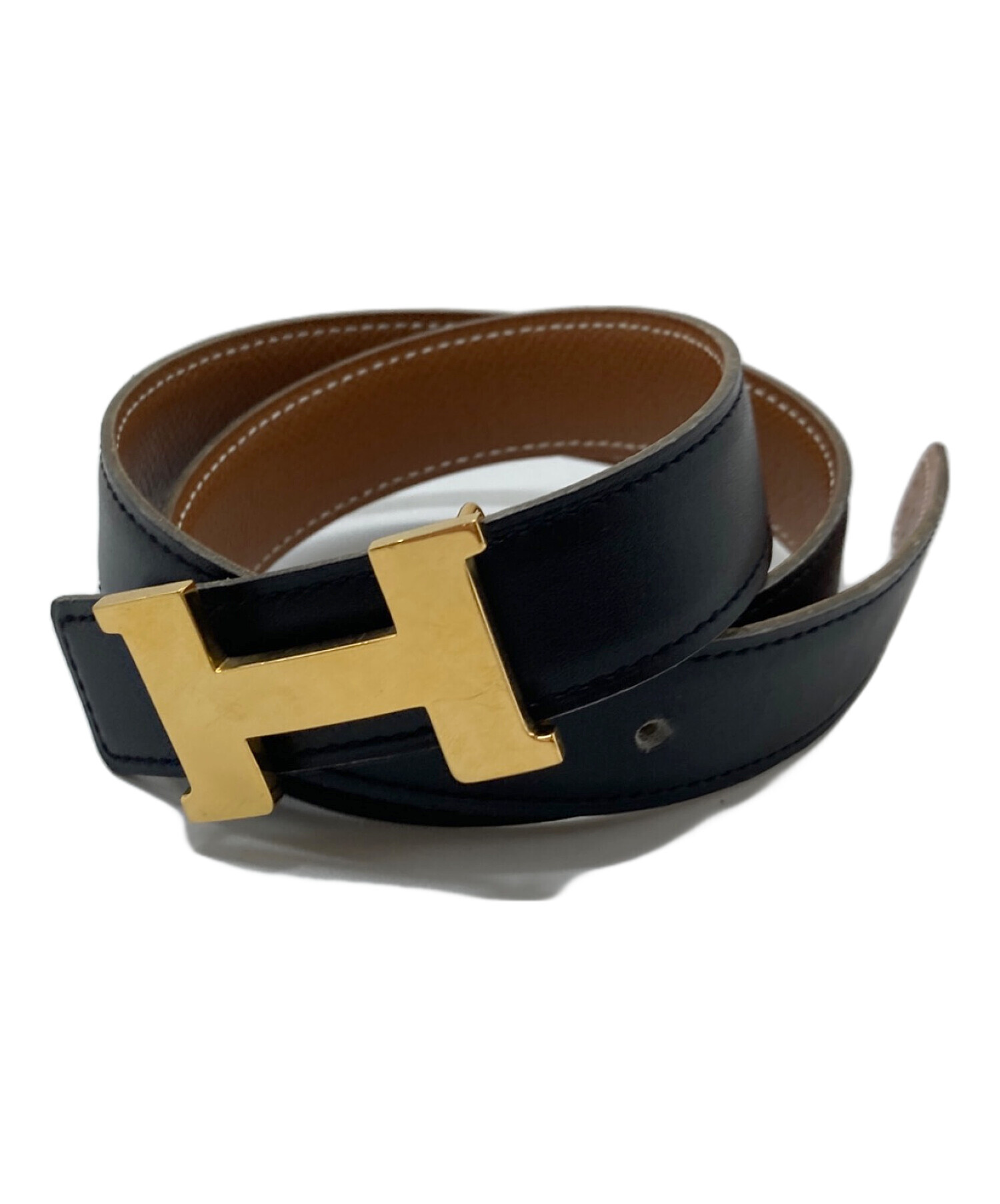 中古・古着通販】HERMES (エルメス) Hバックル コンスタンスベルト 〇Z