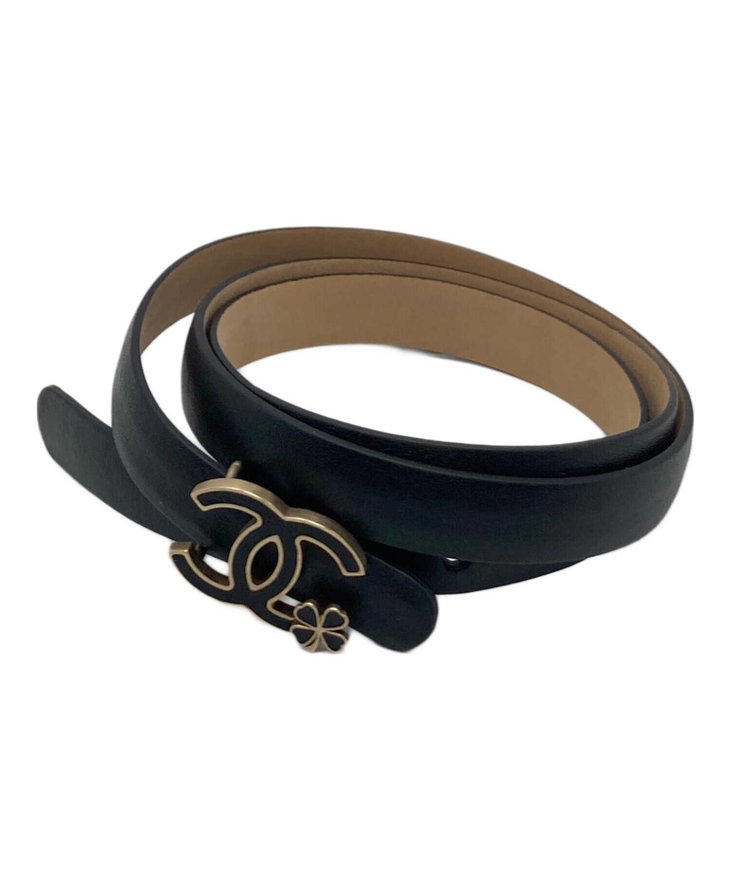 中古・古着通販】CHANEL (シャネル) ココマーク クローバー レザー