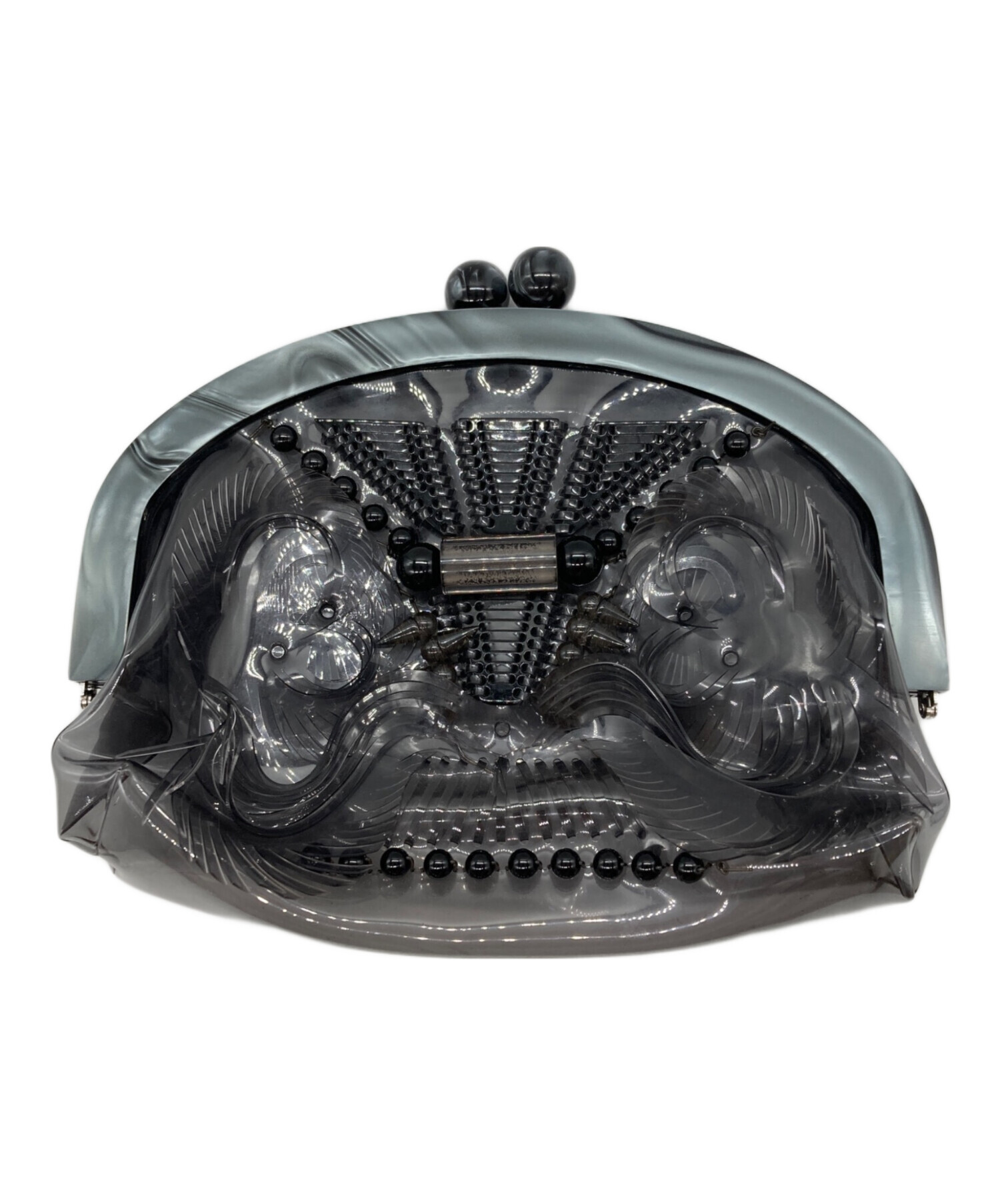 中古・古着通販】Mame Kurogouchi (マメクロゴウチ) PVCガマ口クラッチ