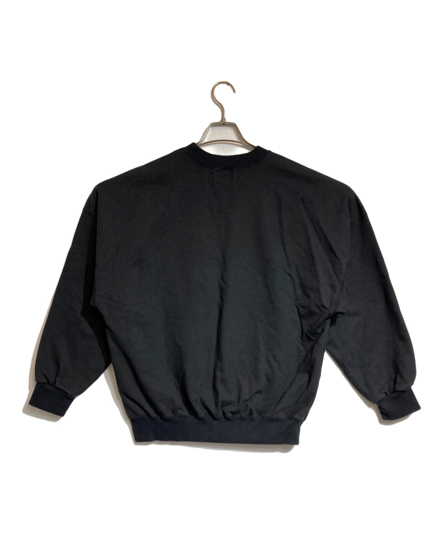 中古・古着通販】TTT MSW (ティー) ロゴスウェット ブラック サイズ:M