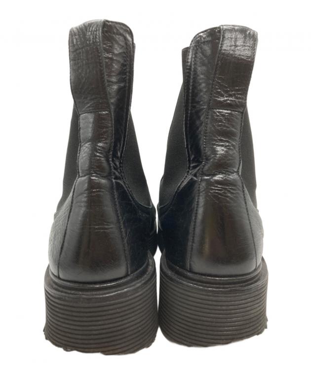 中古・古着通販】MARNI (マルニ) スクエアトゥサイドゴアブーツ/Square