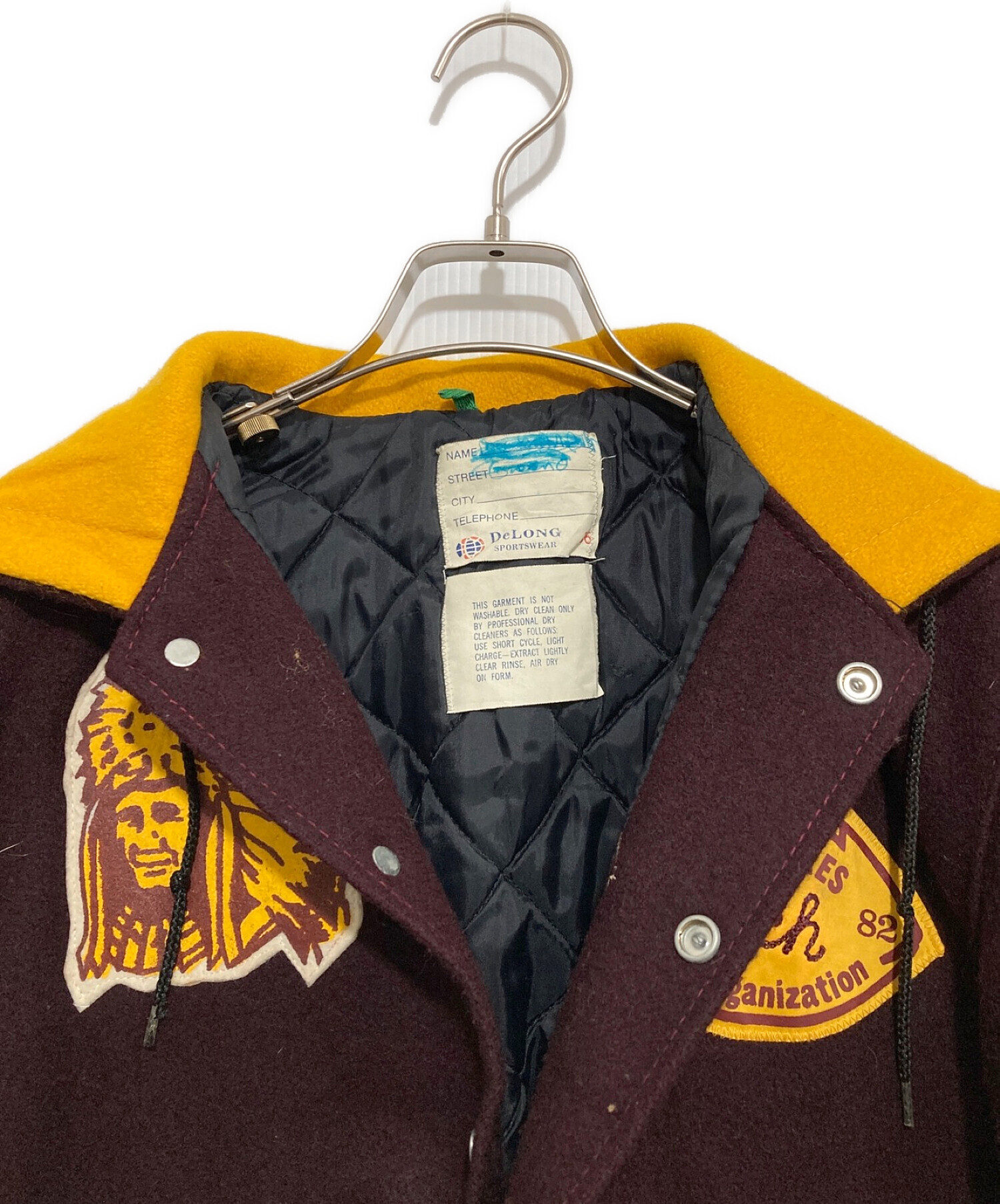 中古・古着通販】DeLong (デロング) 70~80'sセーラースタジャン