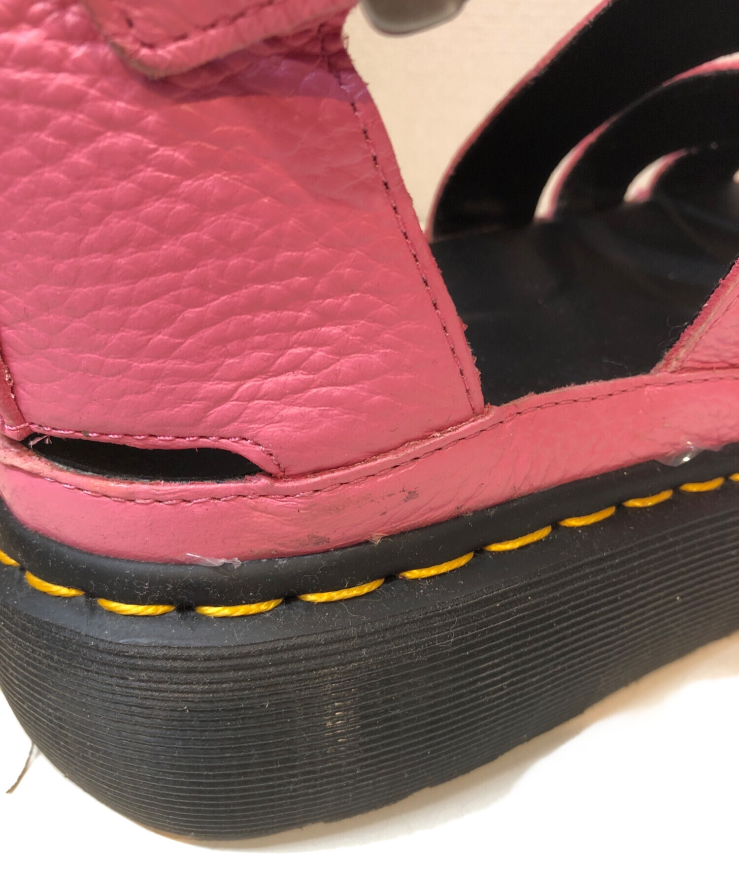 中古・古着通販】Dr.Martens (ドクターマーチン) サンダル ピンク