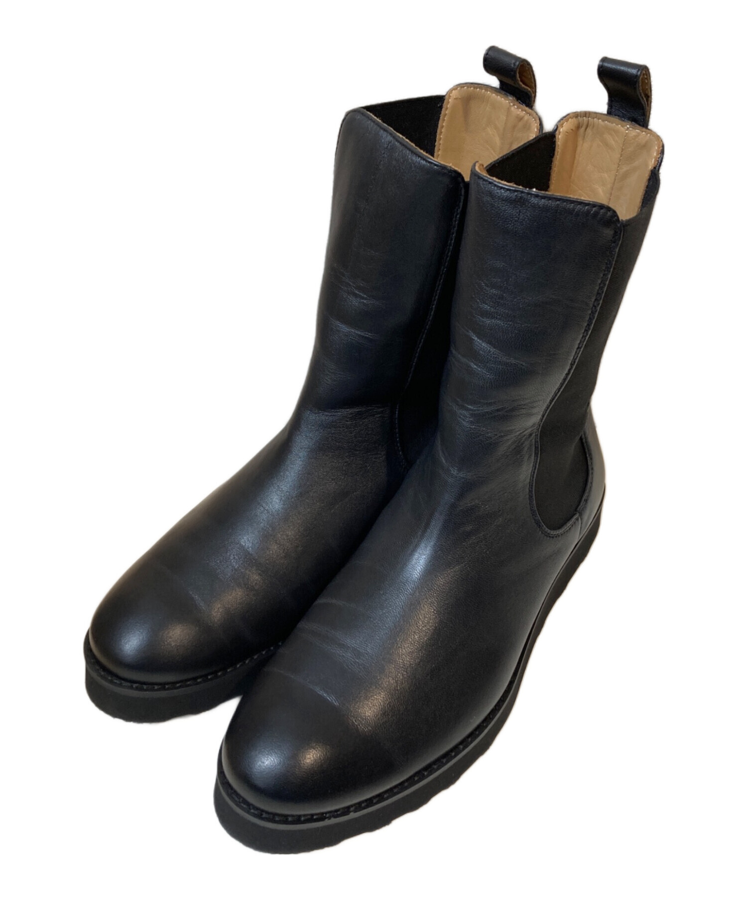 中古・古着通販】Caminando (カミナンド) サイドゴアブーツ ブラック