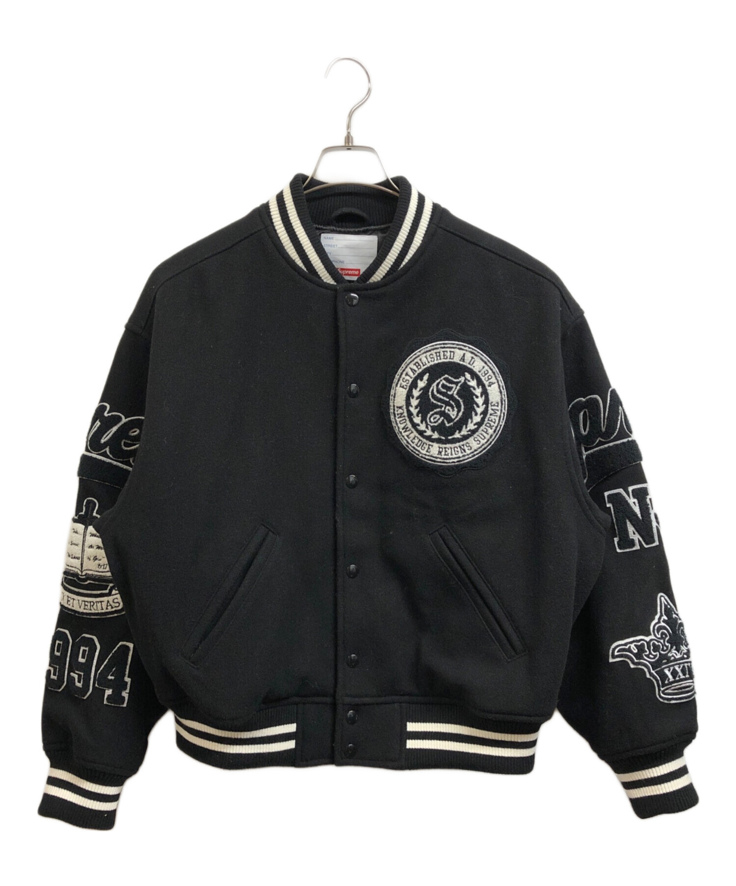中古・古着通販】Supreme (シュプリーム) Veritas Varsity Jacket