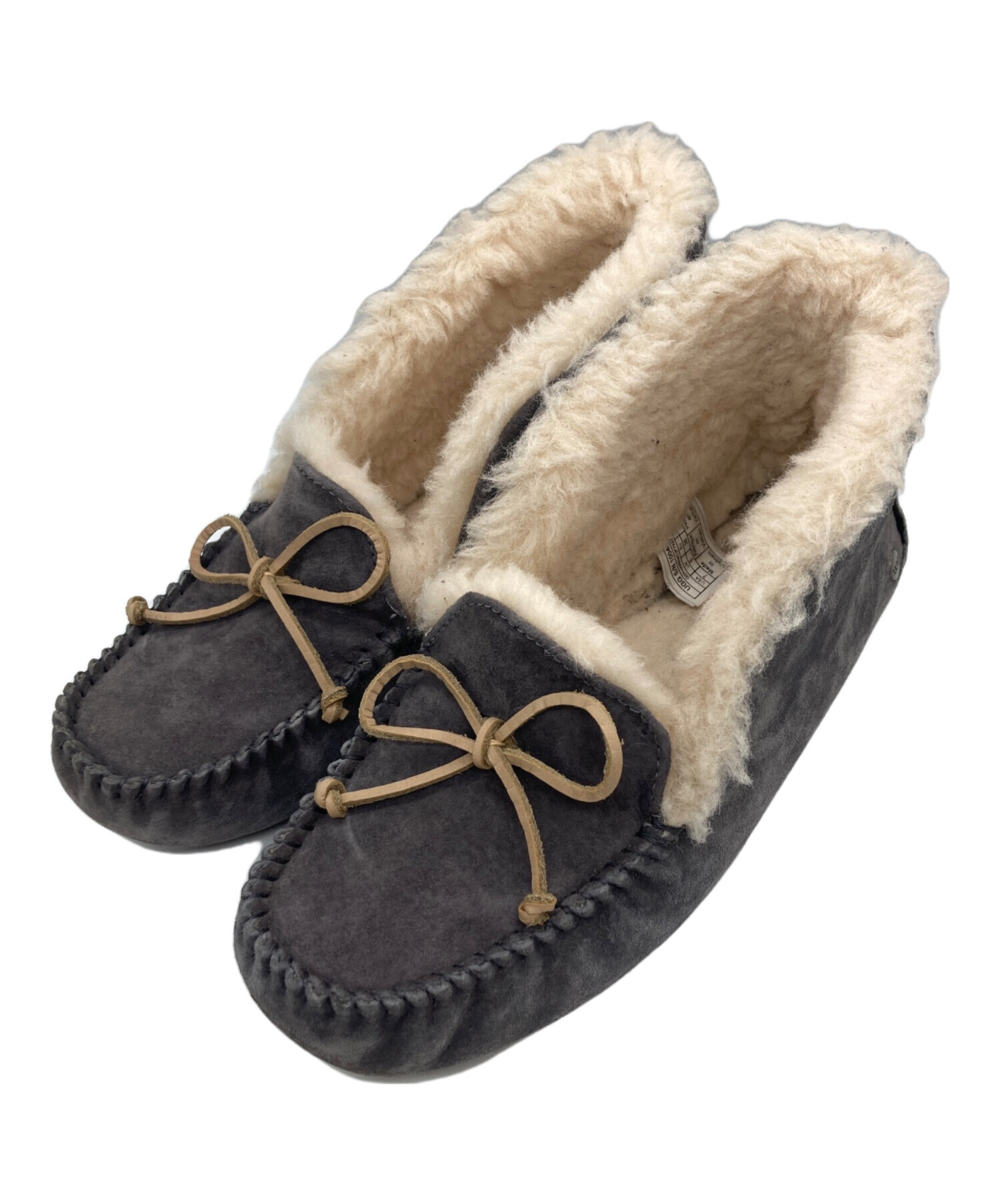 中古・古着通販】UGG (アグ) Alenaモカシンローファー ブルー サイズ