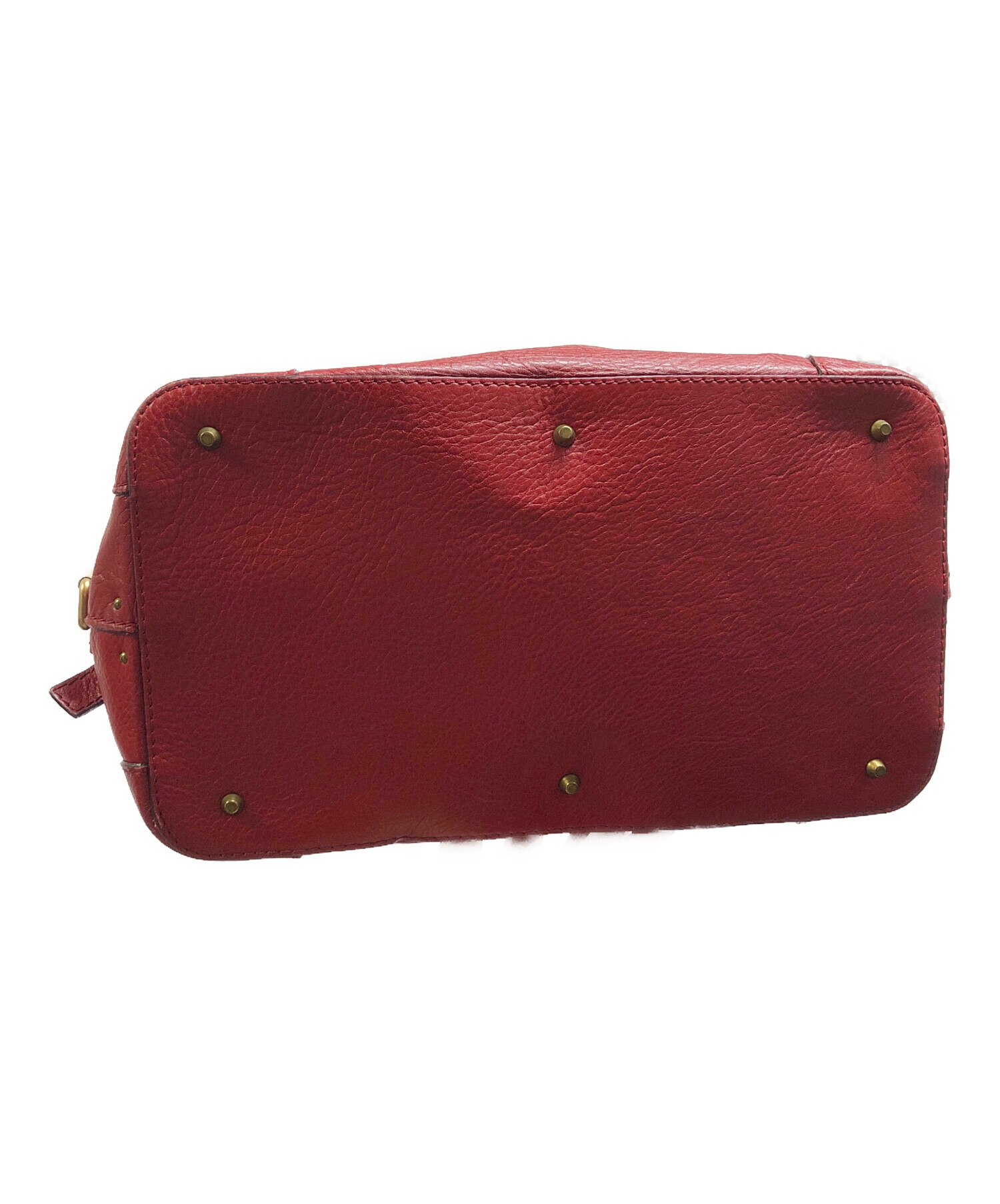 中古・古着通販】Chloe (クロエ) パディントン ハンドバッグ レッド