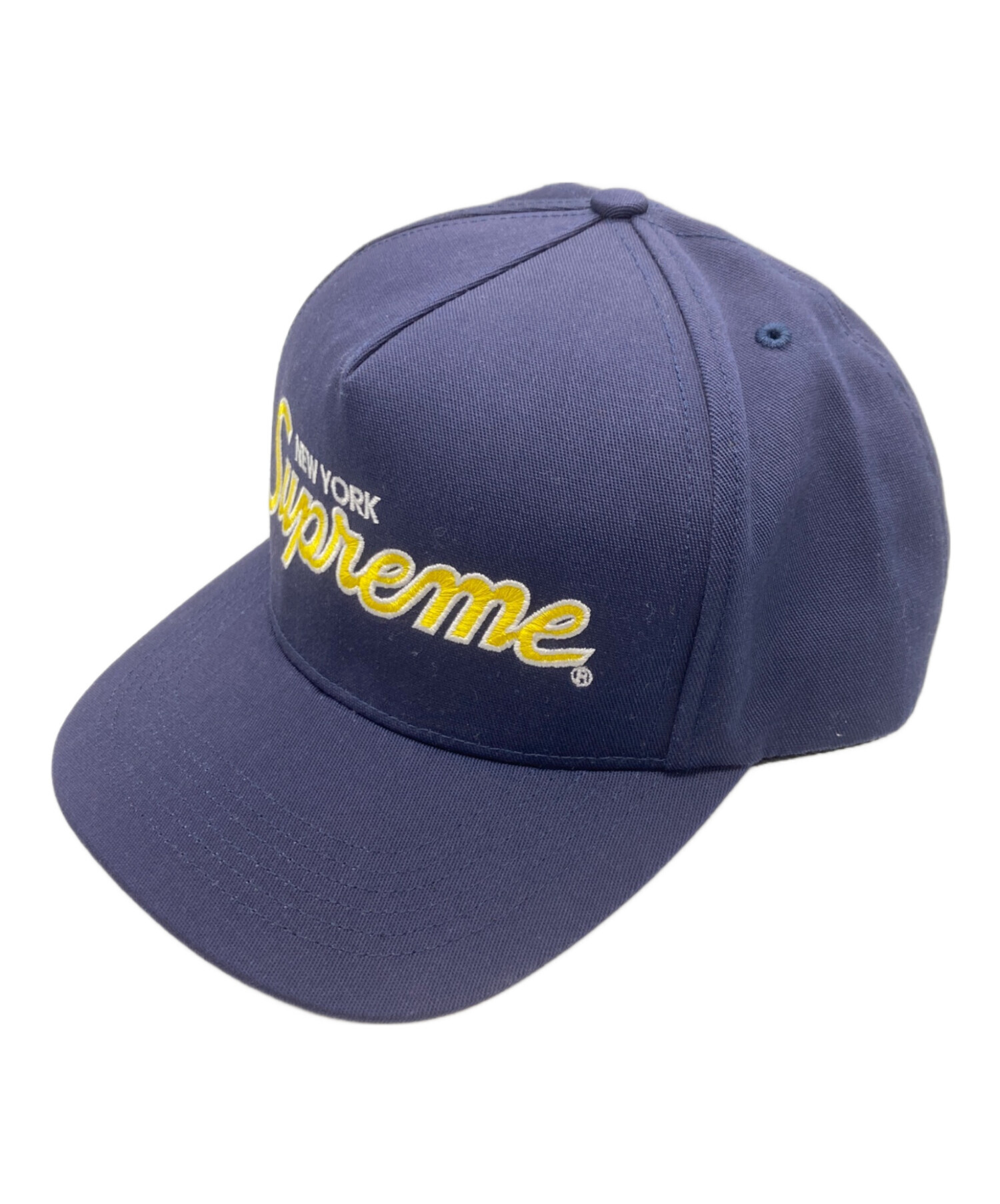 中古・古着通販】Supreme (シュプリーム) キャップ ネイビー｜ブランド