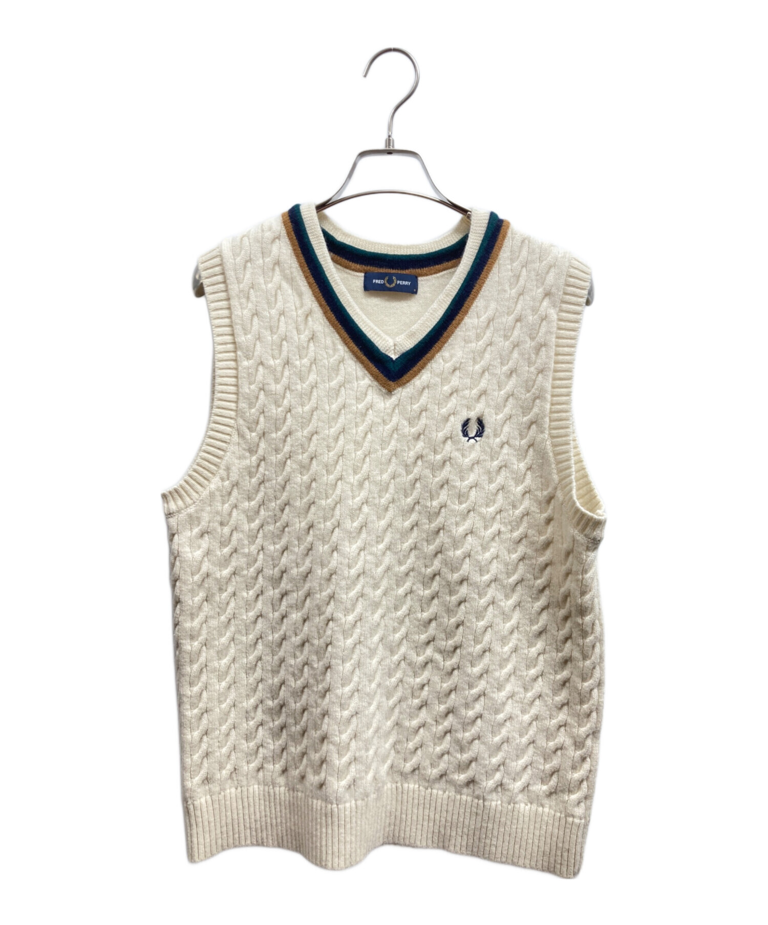 中古・古着通販】FRED PERRY (フレッドペリー) チルデンニットベスト