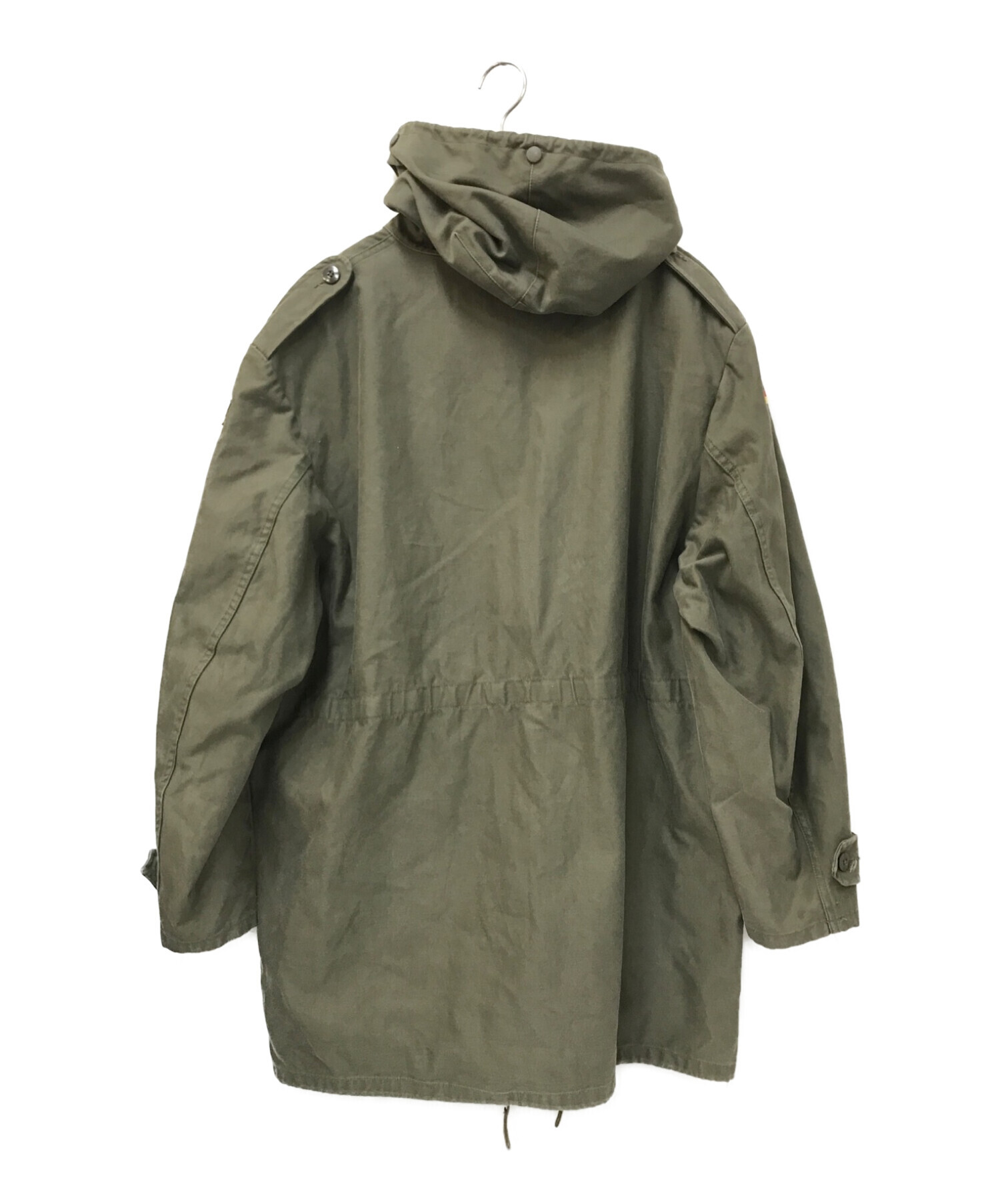 中古・古着通販】ドイツ軍 (ドイツグン) モッズコート カーキ サイズ