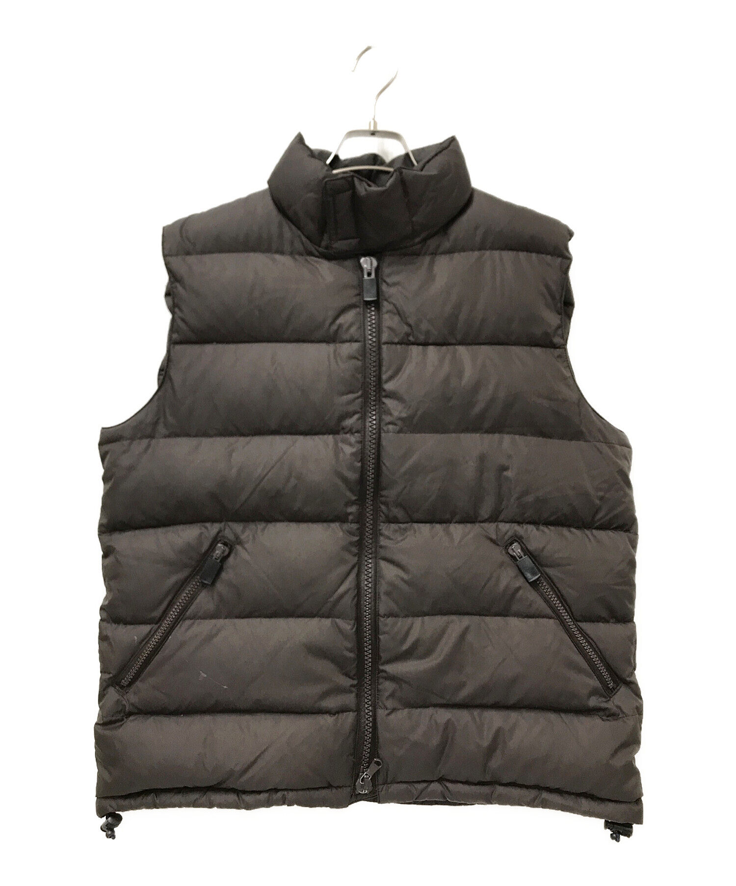 中古・古着通販】ASPESI (アスペジ) ダウンベスト ブラウン サイズ