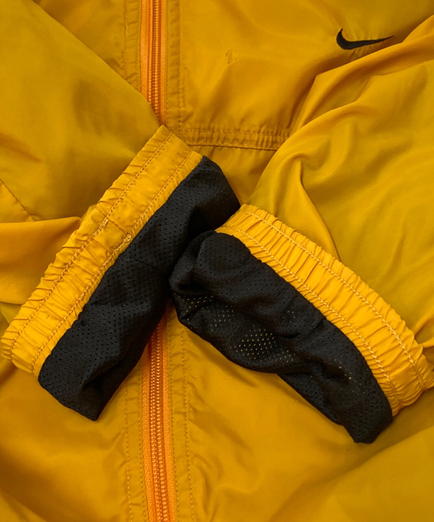 中古・古着通販】NIKE (ナイキ) 90'Sナイロンジャケット イエロー