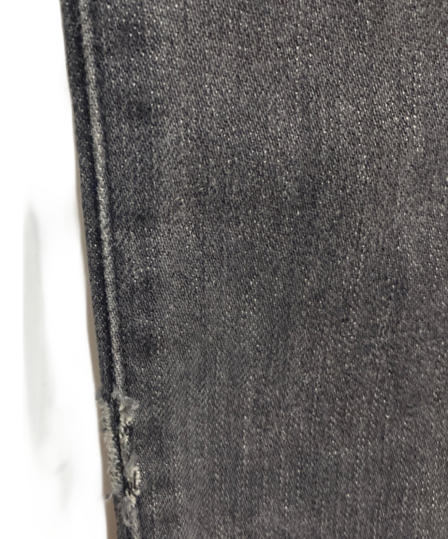 中古・古着通販】DIOR HOMME (ディオール オム) ブラックデニムパンツ