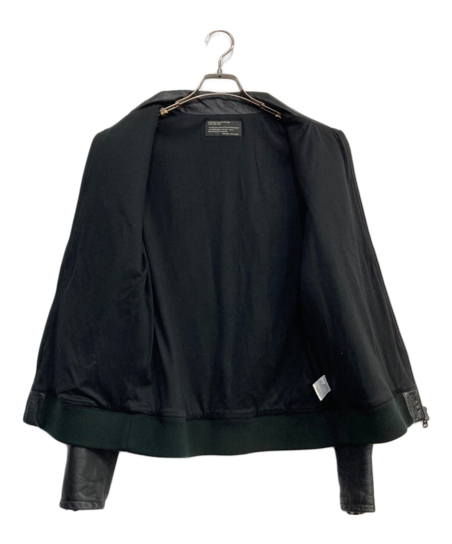 中古・古着通販】Shama (シャマ) レザージャケット 41247nu ブラック