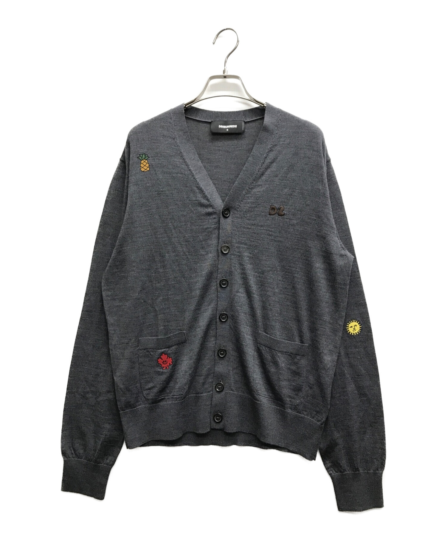 中古・古着通販】DSQUARED2 (ディースクエアード) MONSTER CARDIGAN