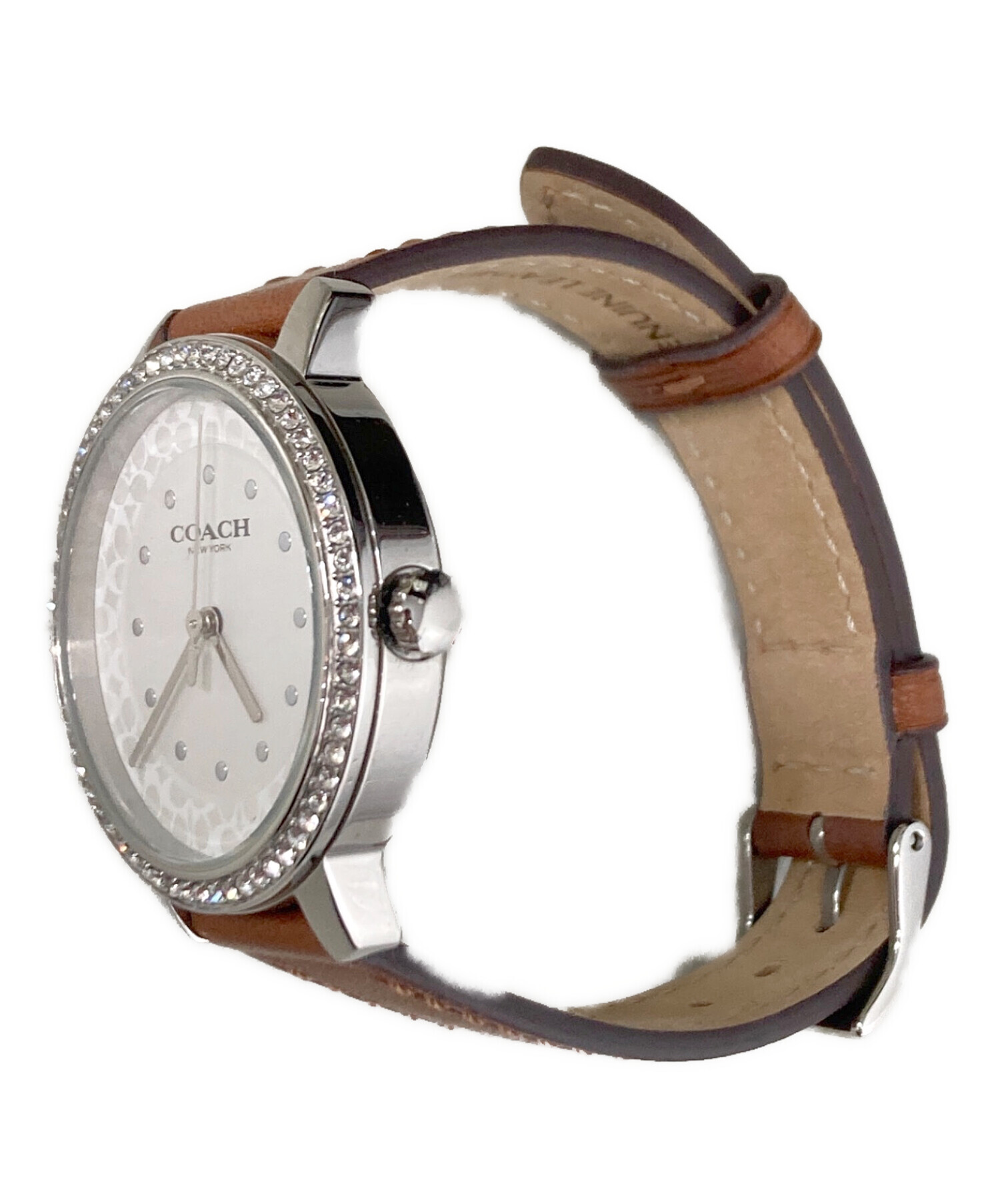 中古・古着通販】COACH (コーチ) 腕時計 ホワイト｜ブランド・古着通販
