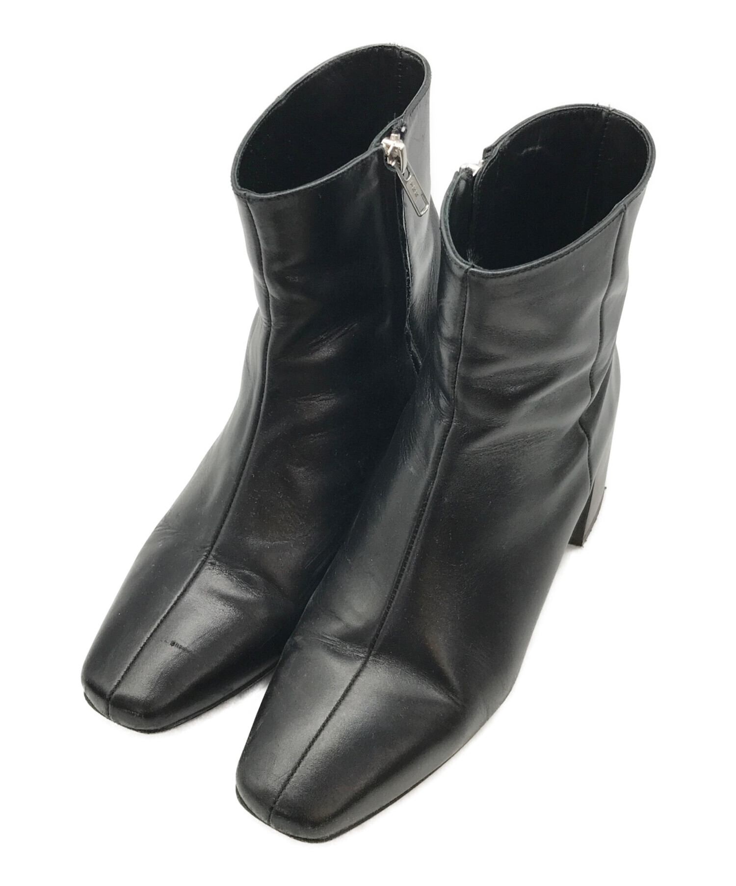 中古・古着通販】Flattered (フラッタード) ヒールブーツ ブラック