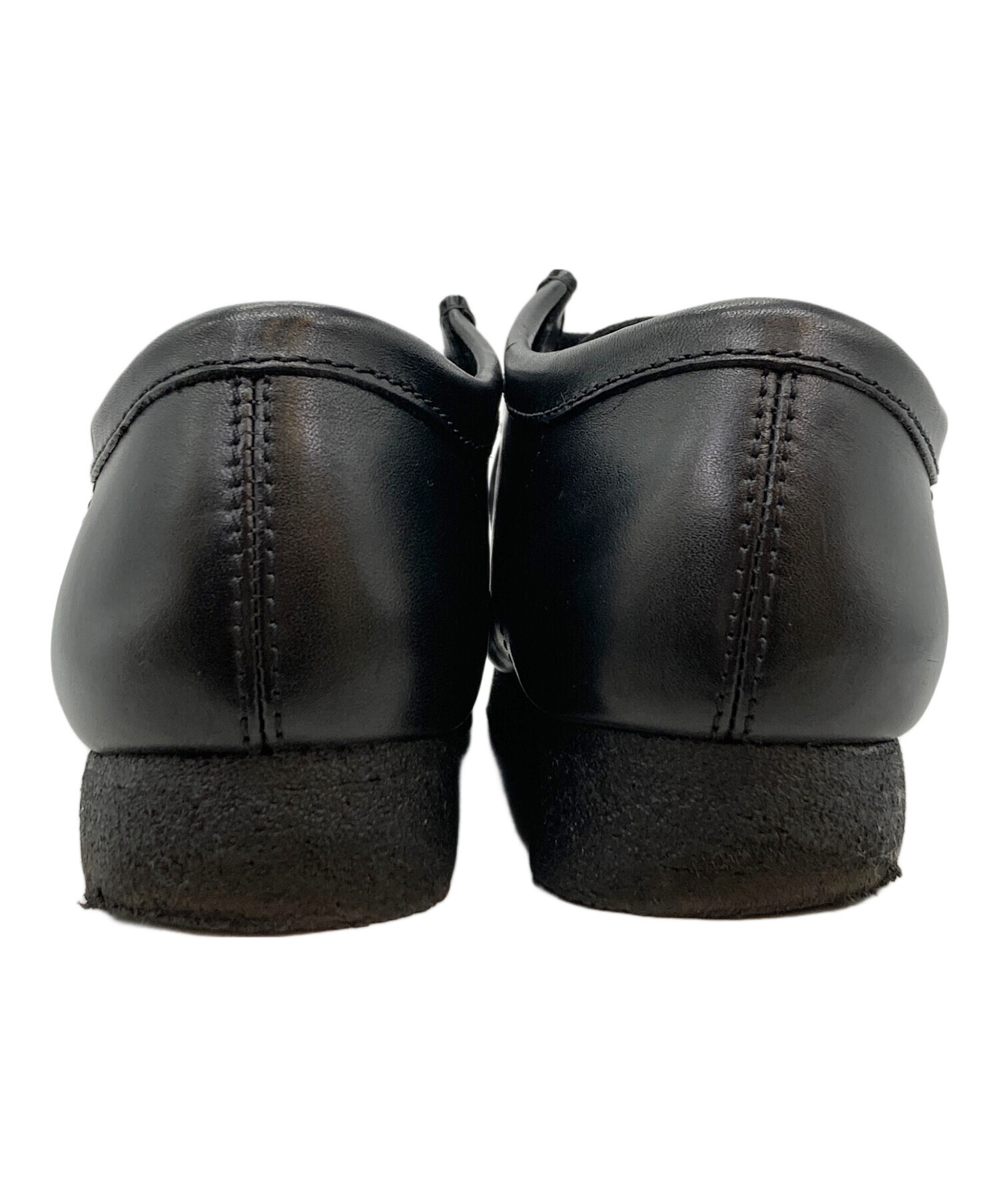 中古・古着通販】CLARKS (クラークス) ワラビーシューズ ブラック