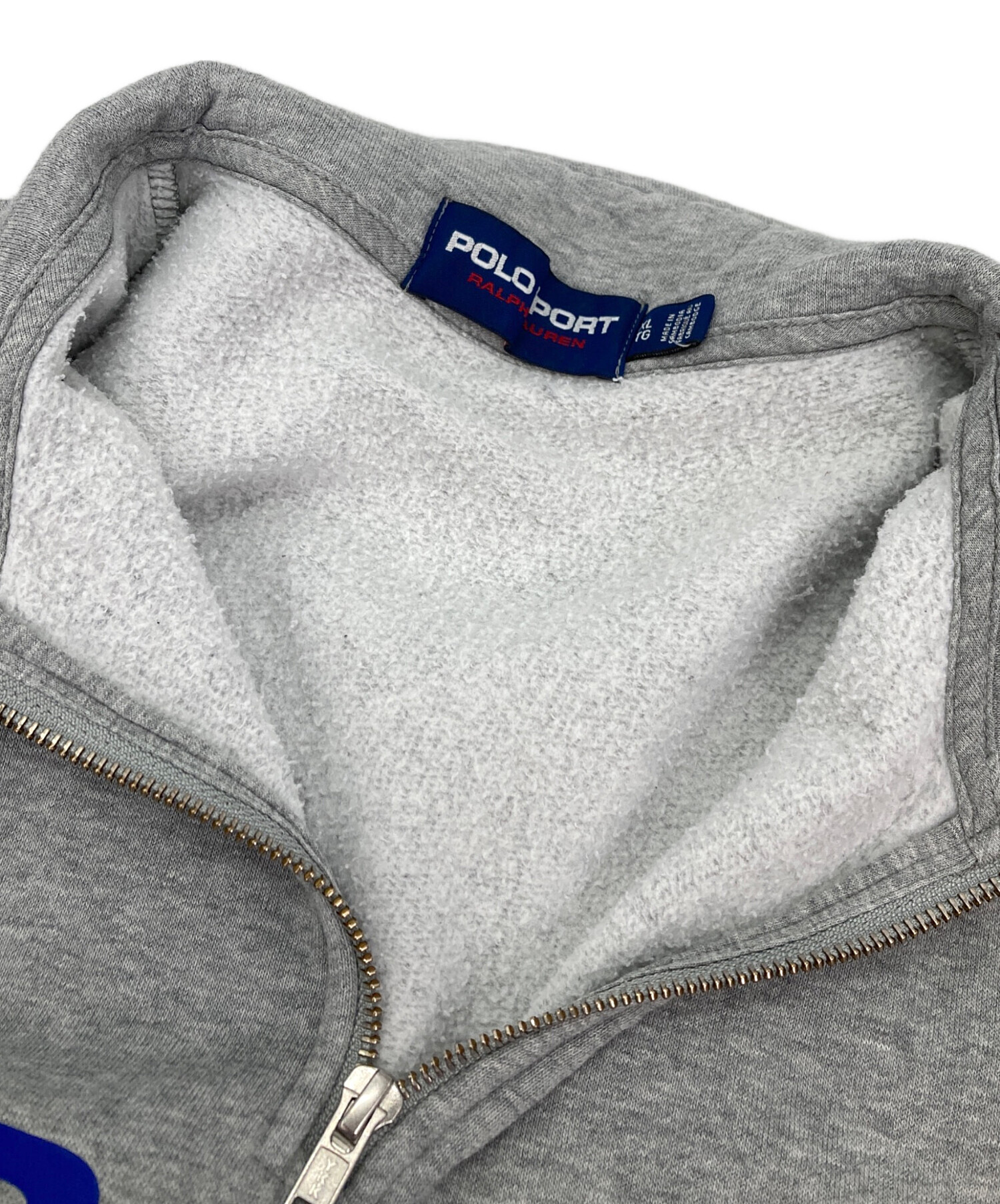 中古・古着通販】POLO SPORT (ポロスポーツ) ハーフジップスウェット