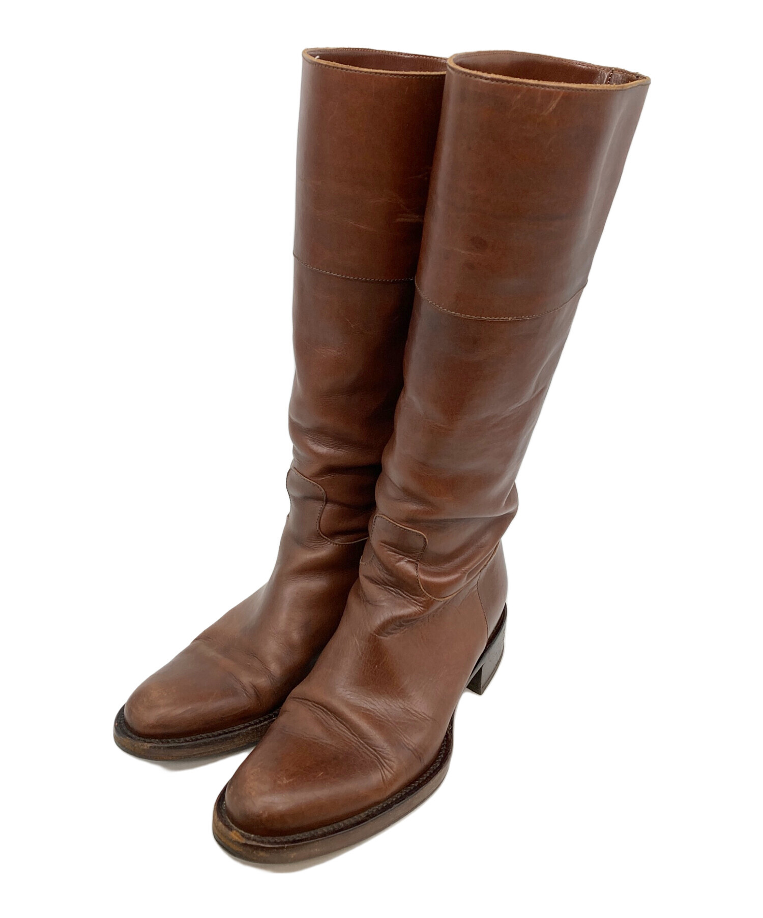 中古・古着通販】SARTORE (サルトル) ロングブーツ ブラウン サイズ:35