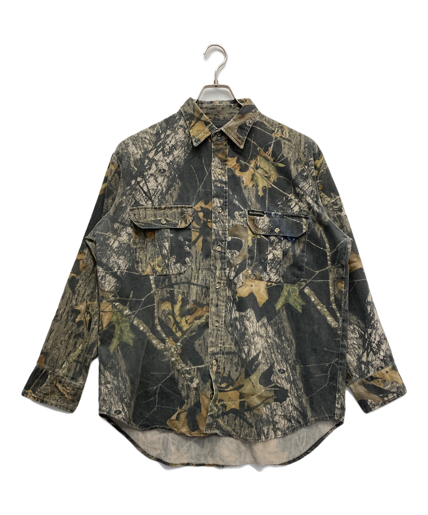 中古・古着通販】WOLF MOUNTAIN (ウルフマウンテン) リアルツリー柄