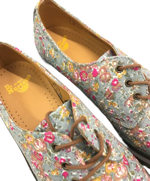 中古・古着通販】Dr.Martens (ドクターマーチン) 花柄 3ホールシューズ