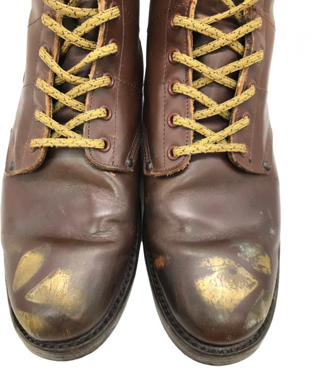 中古・古着通販】YUKETEN (ユケテン) セミドレスブーツ ブラウン