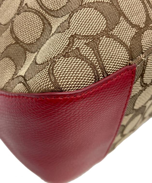 中古・古着通販】COACH (コーチ) シグネチャーキャンバストートバッグ