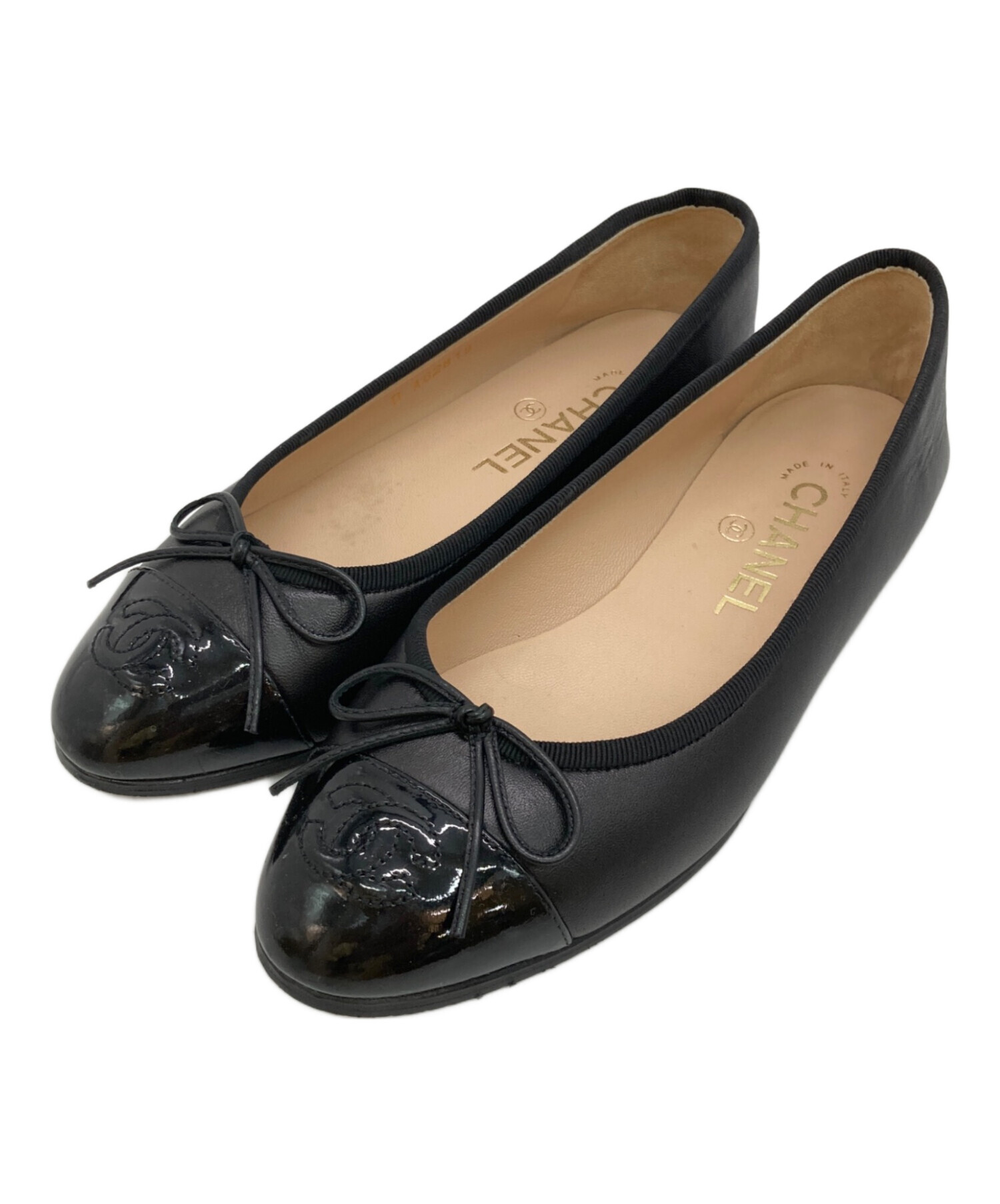 中古・古着通販】CHANEL (シャネル) バレリーナココマークフラット
