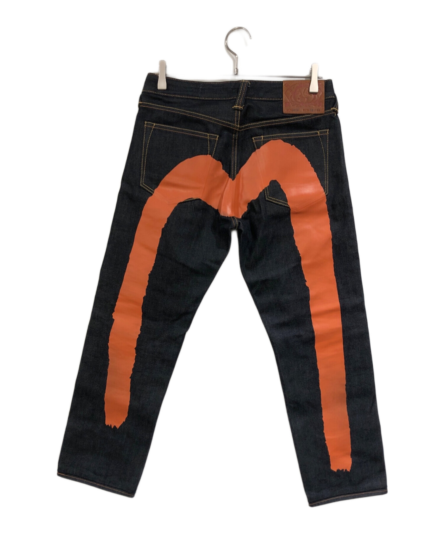 中古・古着通販】EVISU (エヴィス) オレンジ ブラッシュストローク