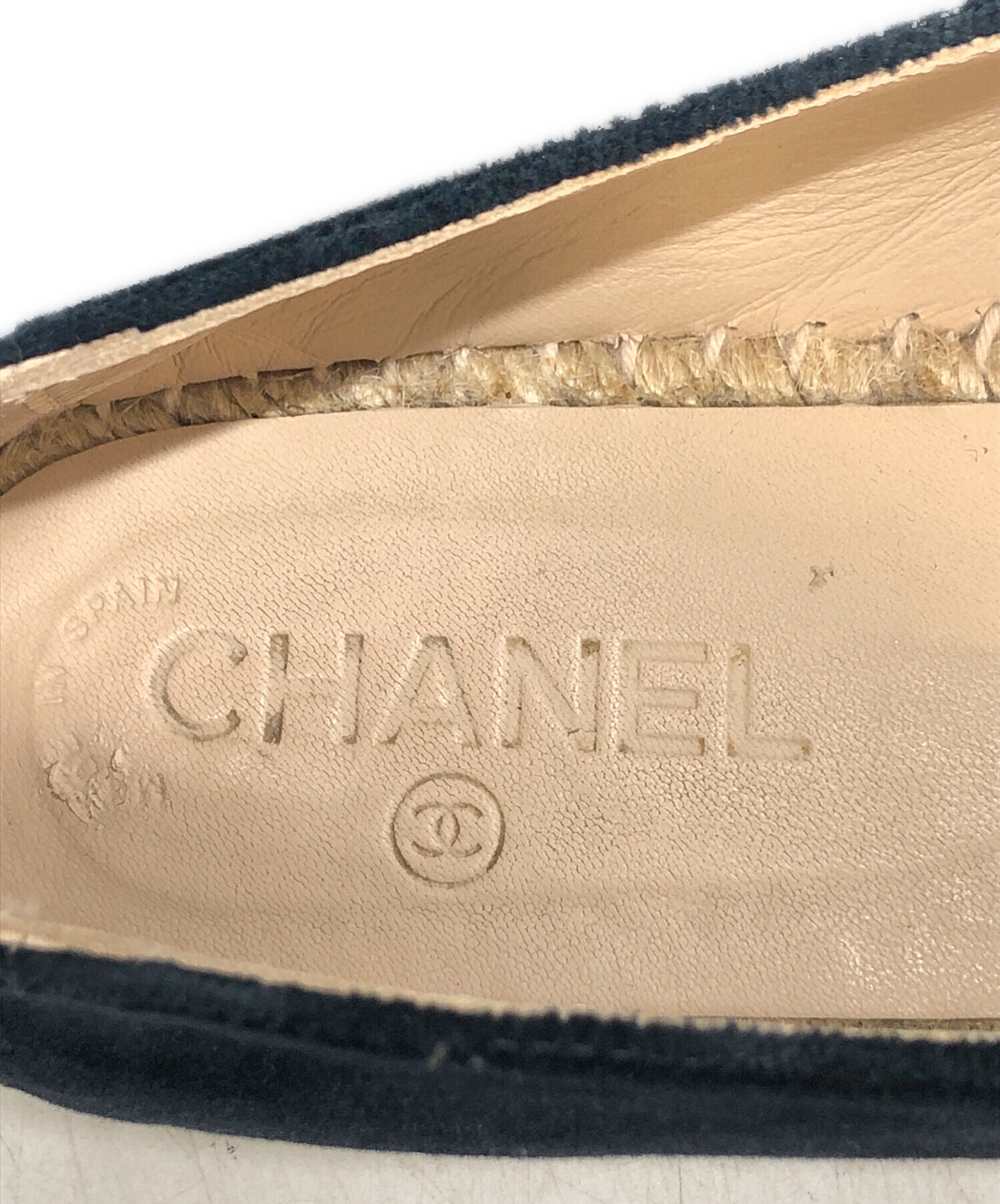中古・古着通販】CHANEL (シャネル) エスパドリーユスリッポン