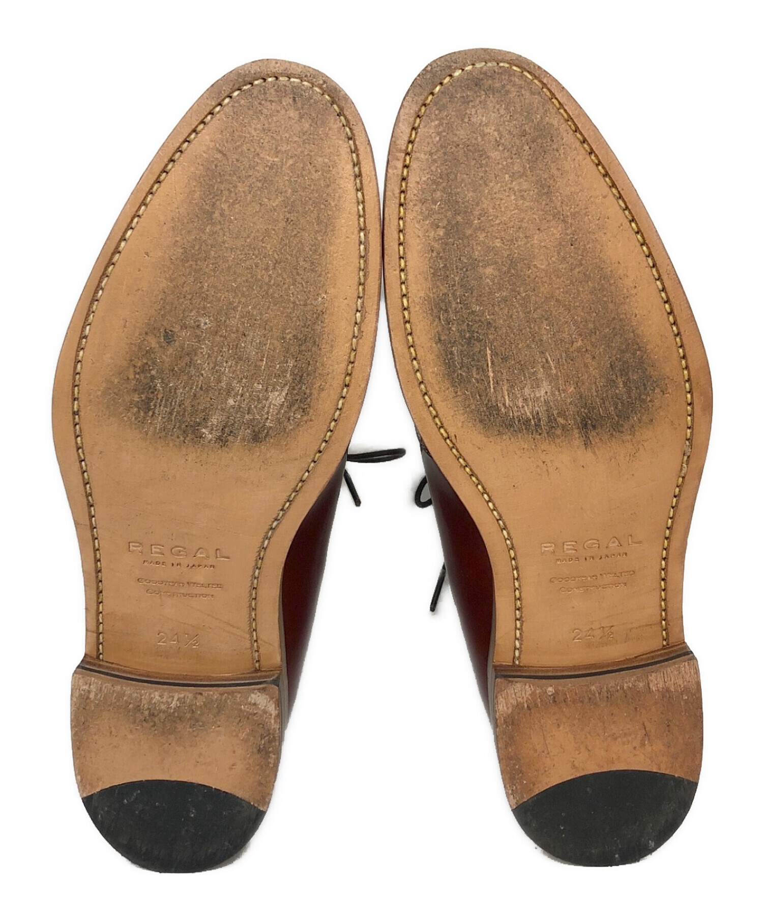 中古・古着通販】REGAL (リーガル) 外羽根プレーントゥマニッシュ