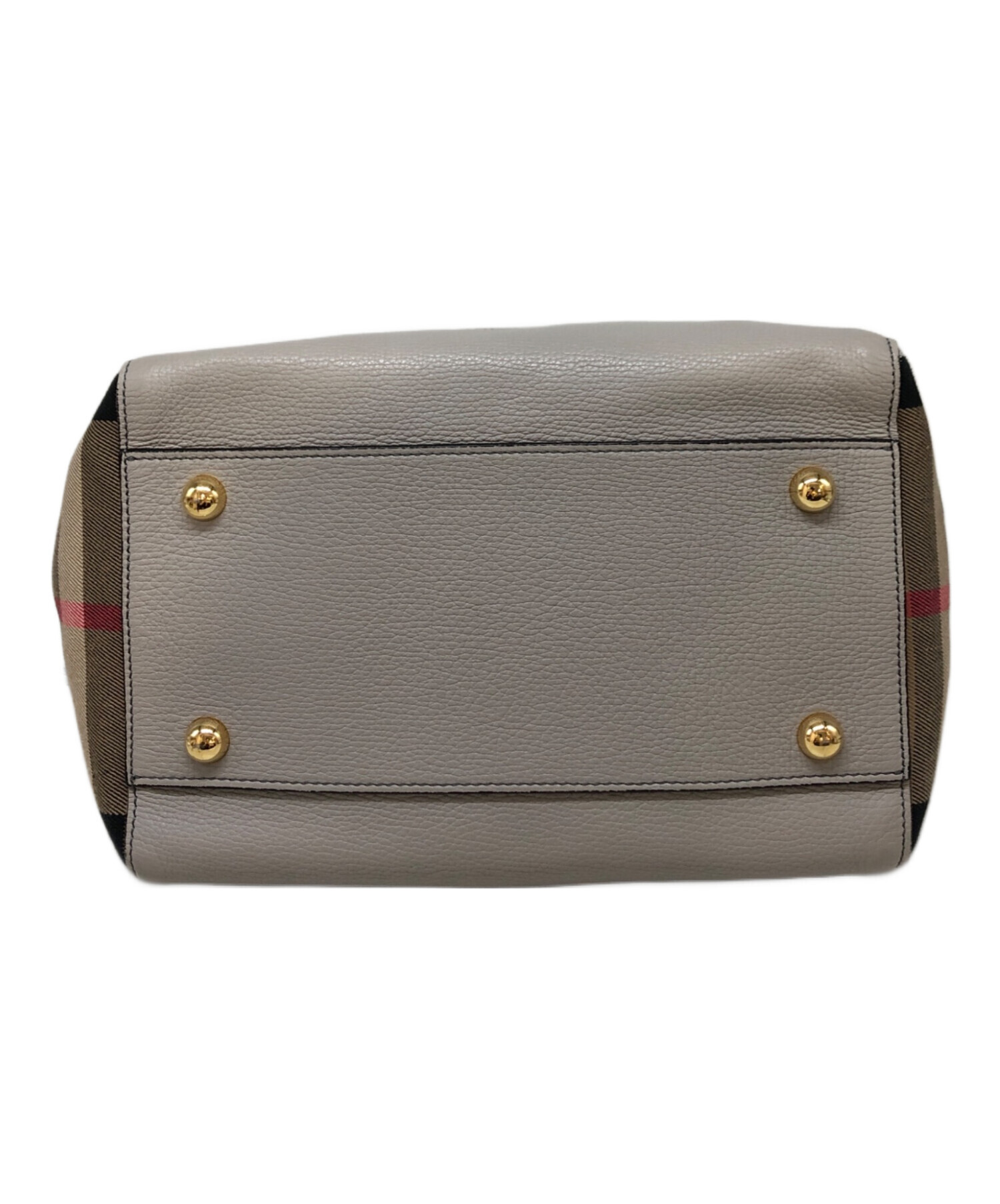 中古・古着通販】BURBERRY (バーバリー) メガチェックトートバッグ